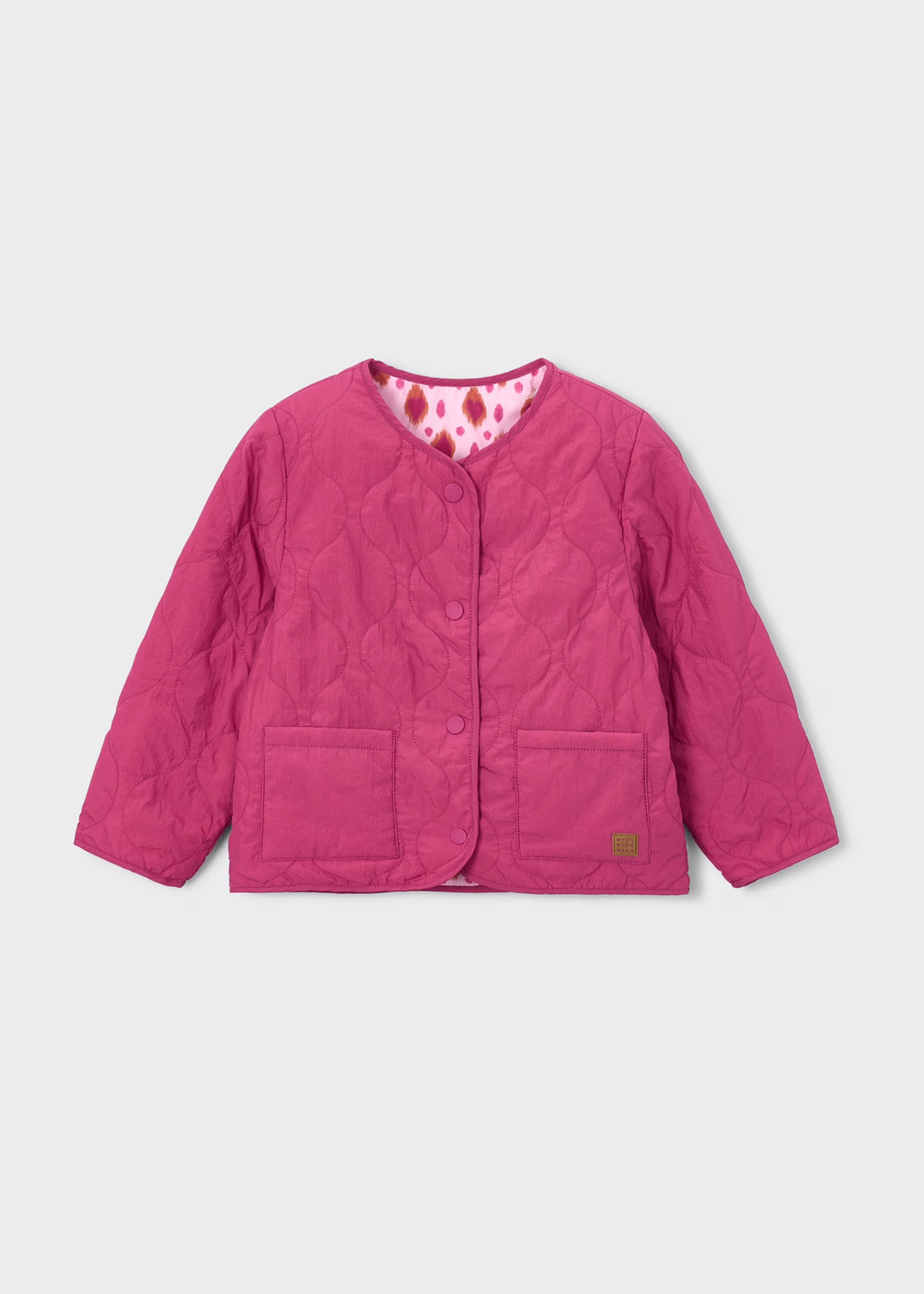 Mayoral Pink Reversible Jacket 3452