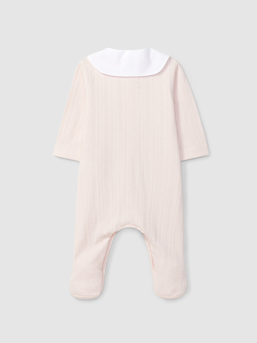 Laranjinha Pink Babygrow with Collar V6196