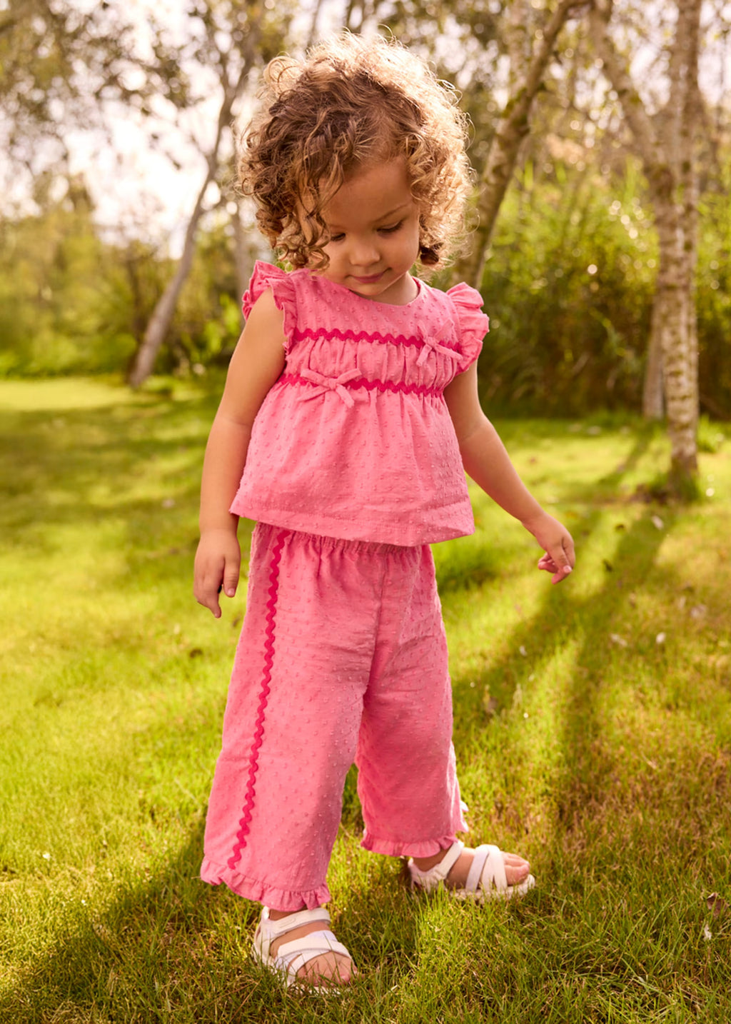 Mayoral Toddler Pink Trouser Set 1514