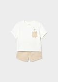 Mayoral Toddler Stripe 2pc Set 1228