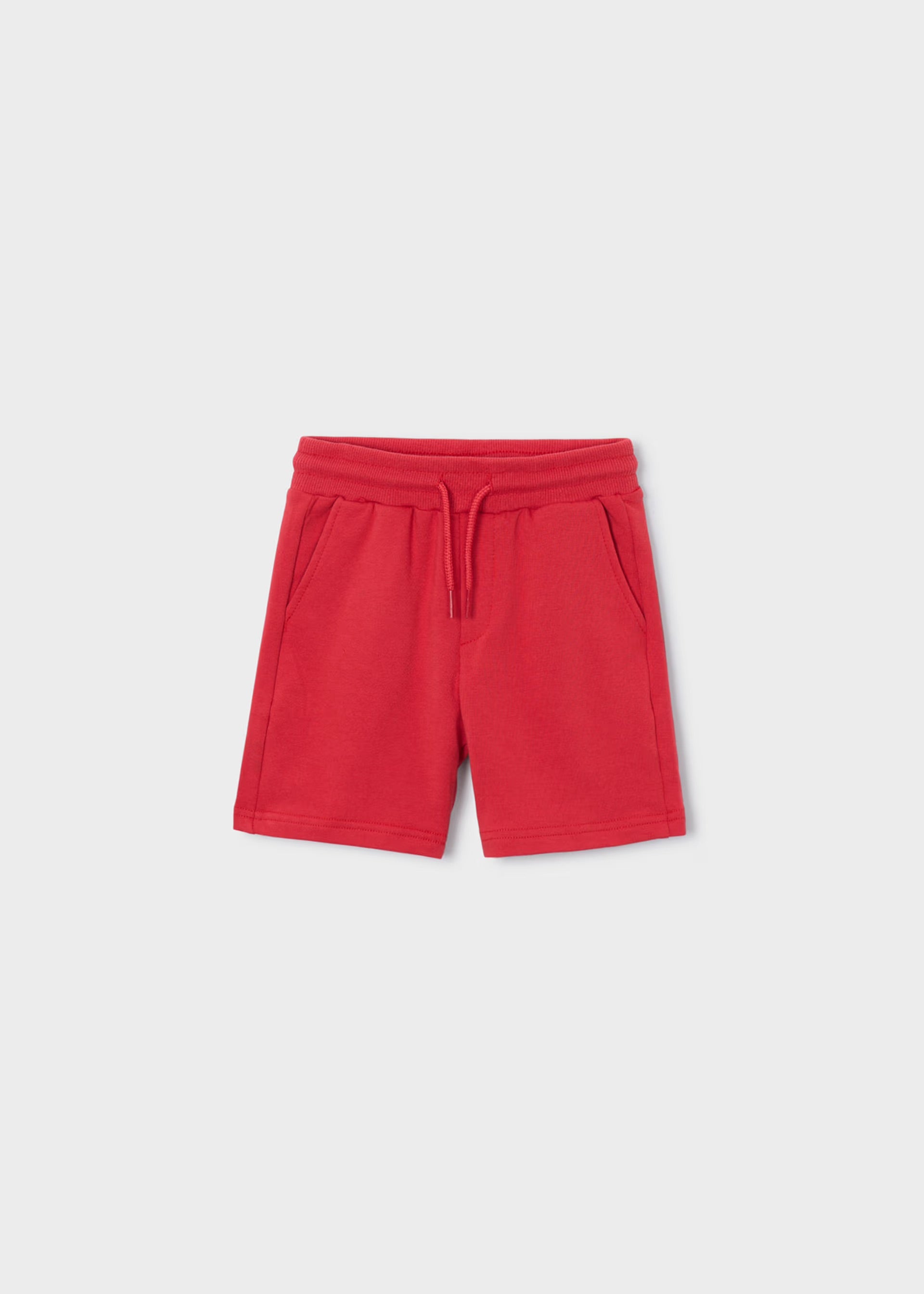 Mayoral Red Jersey Shorts 611