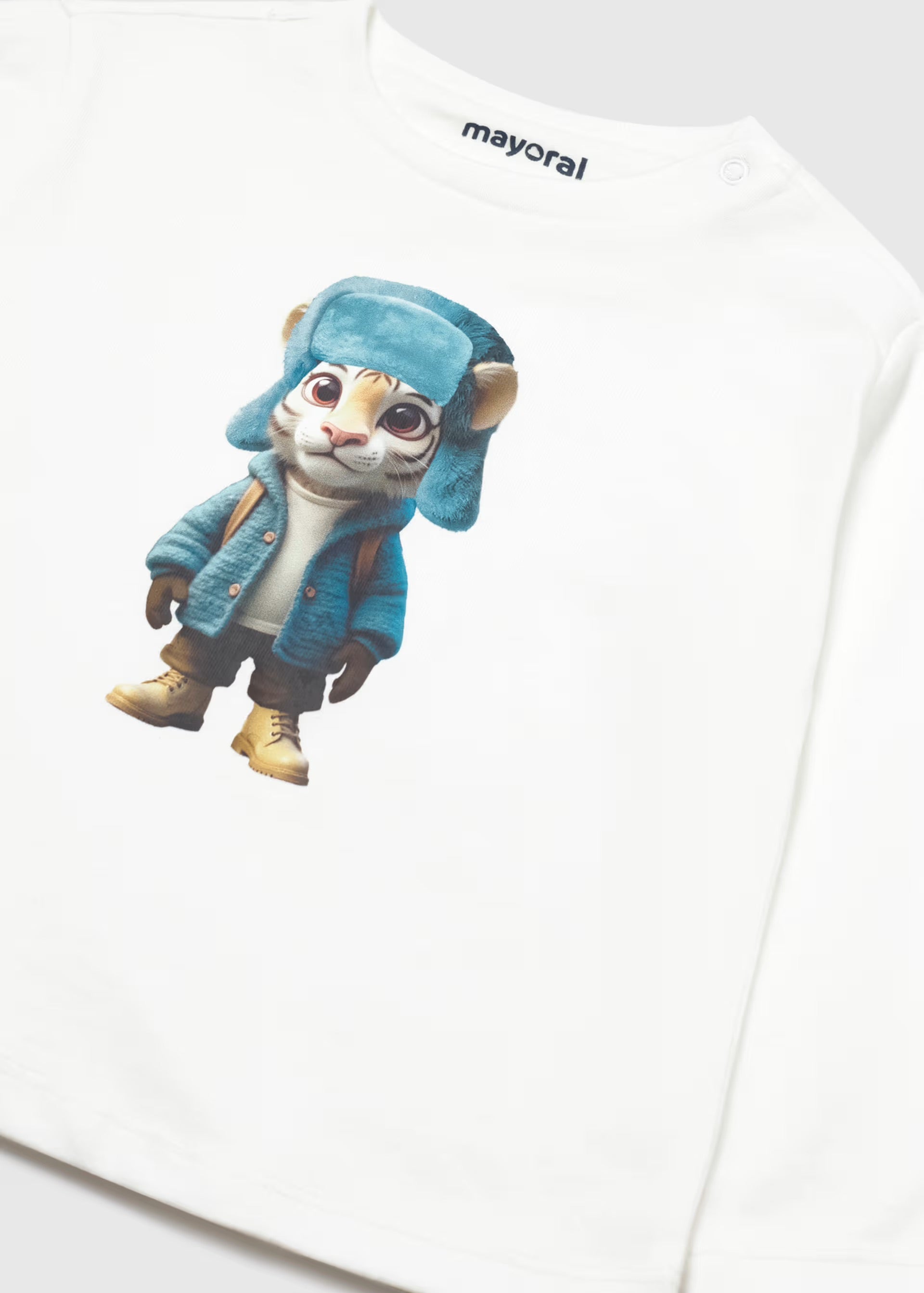 Mayoral Toddler Tiger T-Shirt 2016