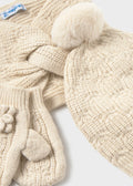 Mayoral Toddler Knit Hat And Neck Warmer Set 10258