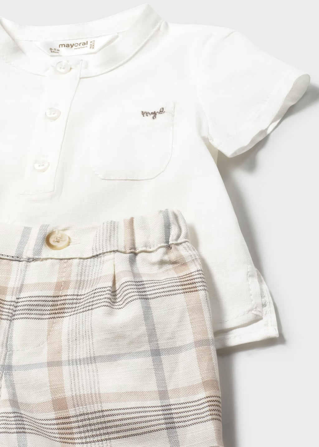 Mayoral Baby Shirt & Shorts 1270
