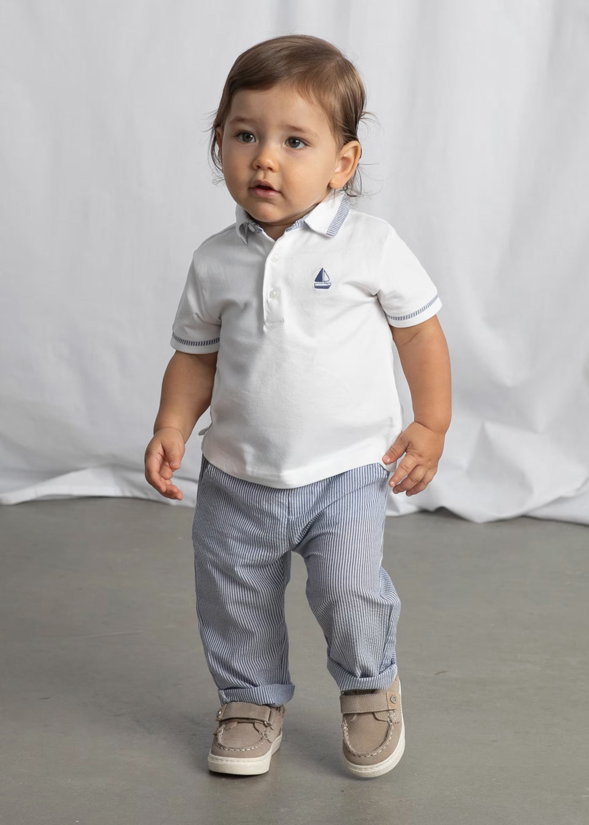 Mayoral Toddler Stripe Trousers 1518