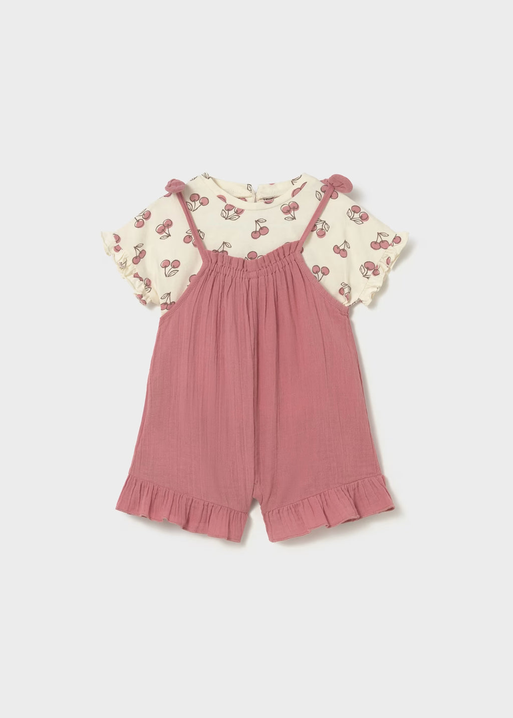 Mayoral Toddler 2pc Playsuit Set 1656