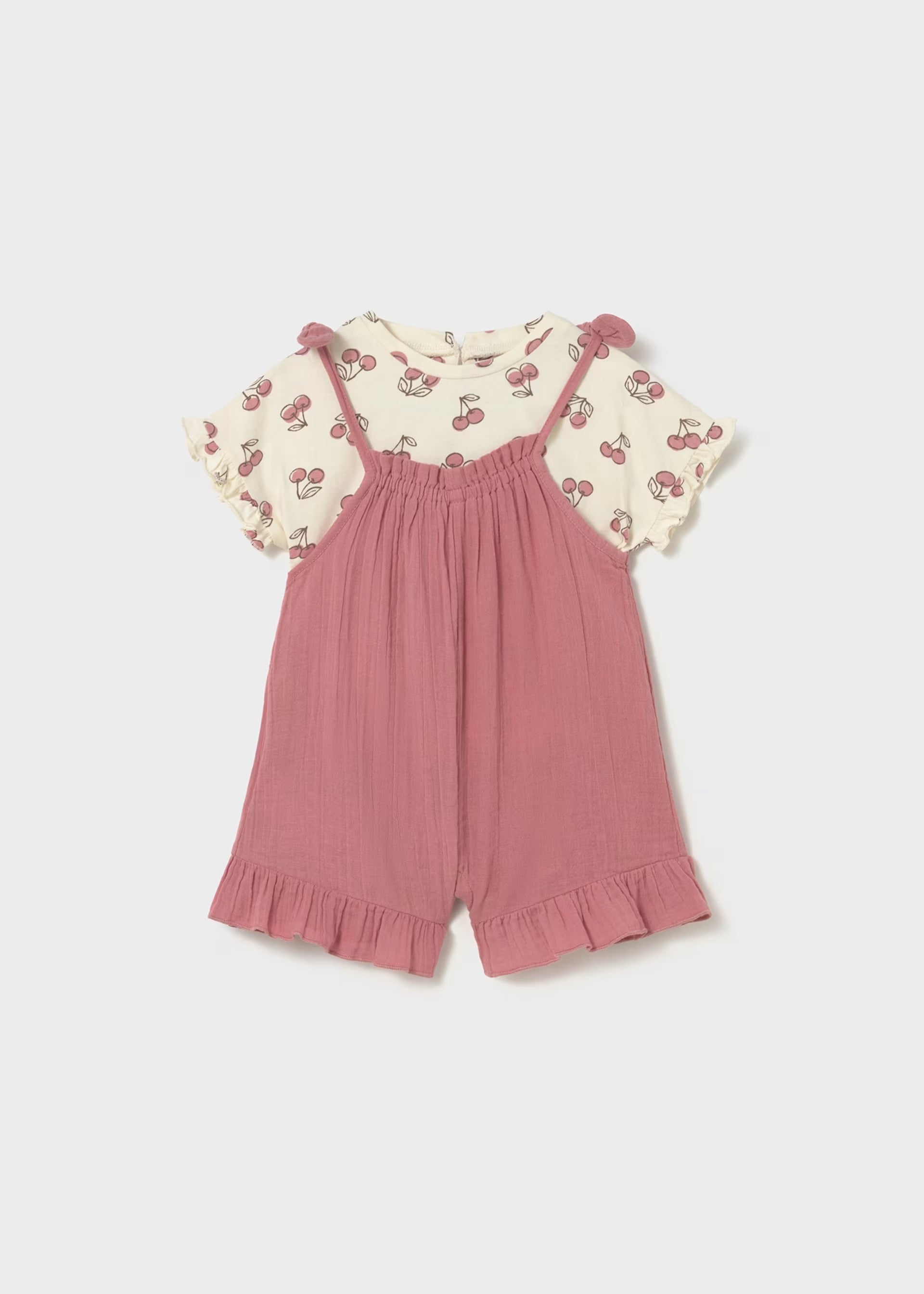 Mayoral Toddler 2pc Playsuit Set 1656