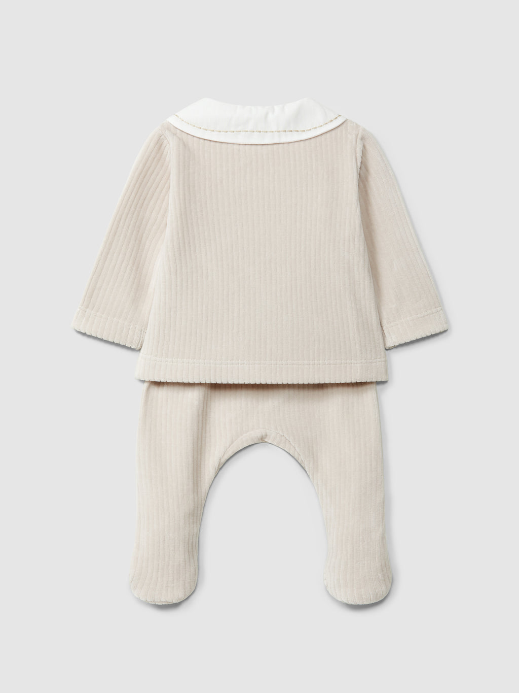 Laranjinha Sand ribbed velvet 2pc Set I6539