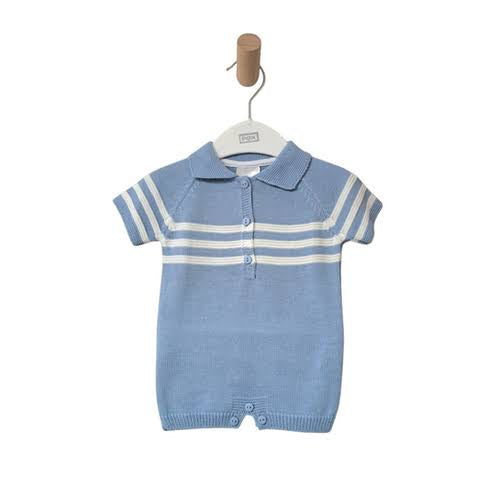 PEX Mateo Romper Dusky Blue B094301510