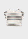 Mayoral Stripe Knit Top 6022