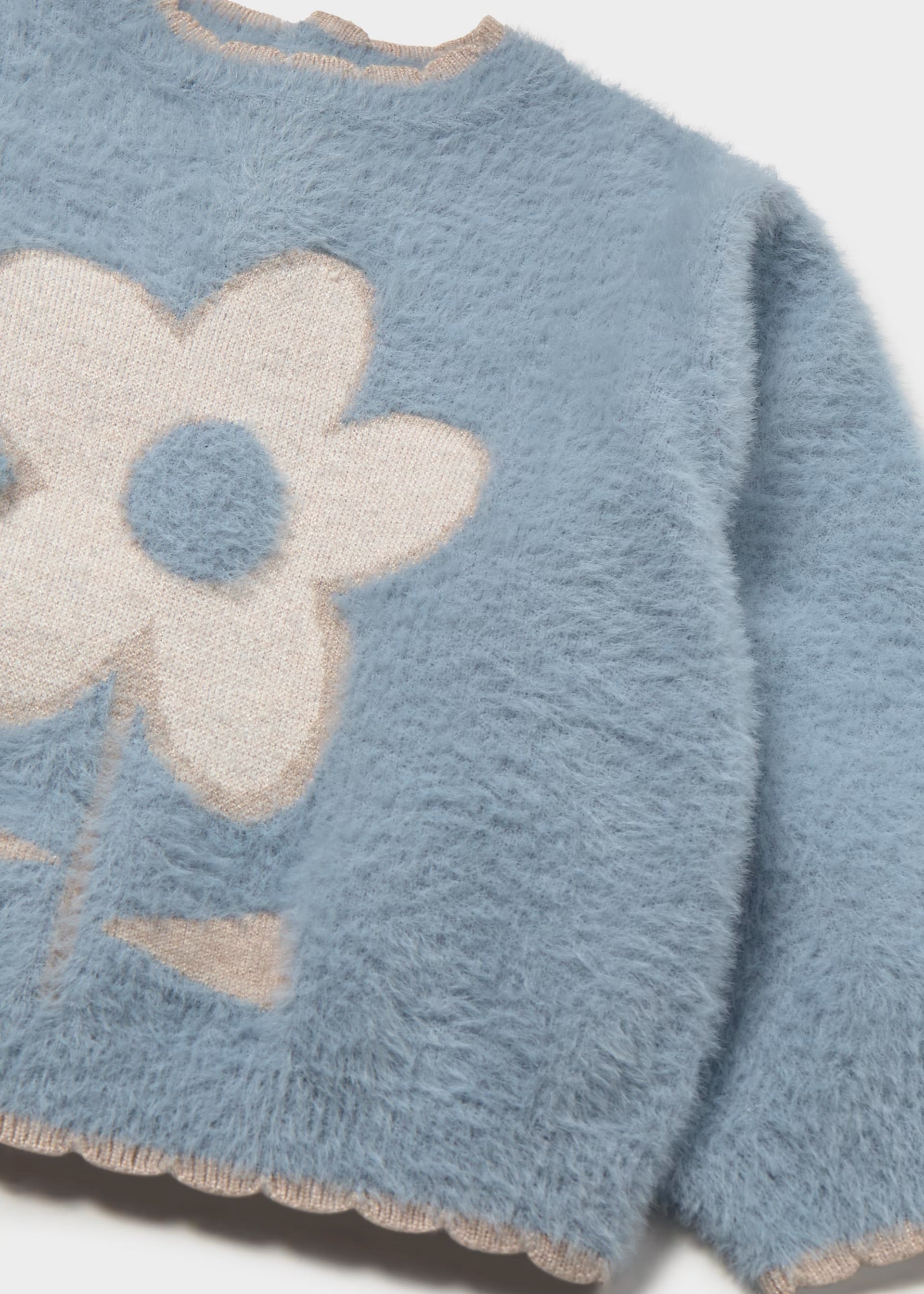 Mayoral Toddler Blue Floral Jumper 2383