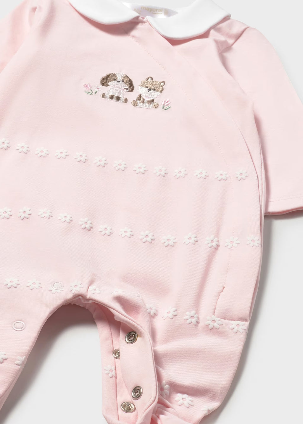Mayoral Baby Pink Babygrow 1703