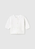 Mayoral Baby White Cardigan 1393