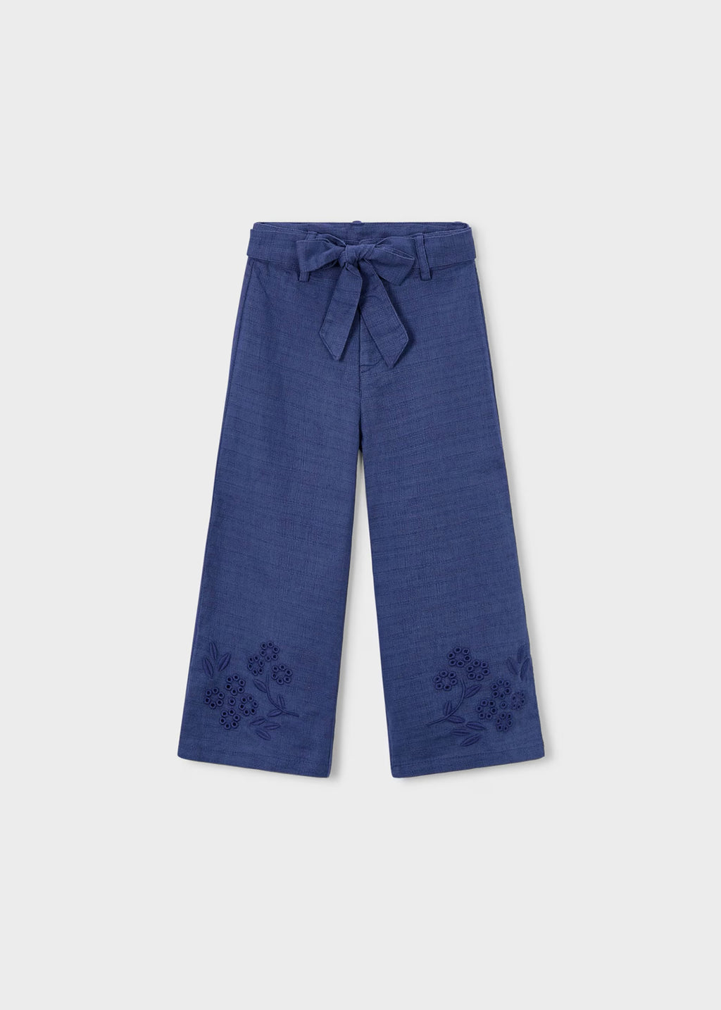 Mayoral Navy Linen Trousers 3585