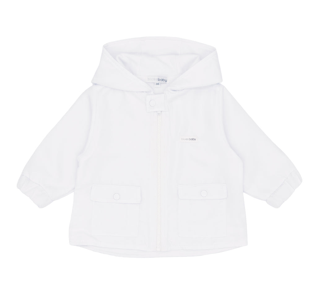 Blues baby white classic summer jacket