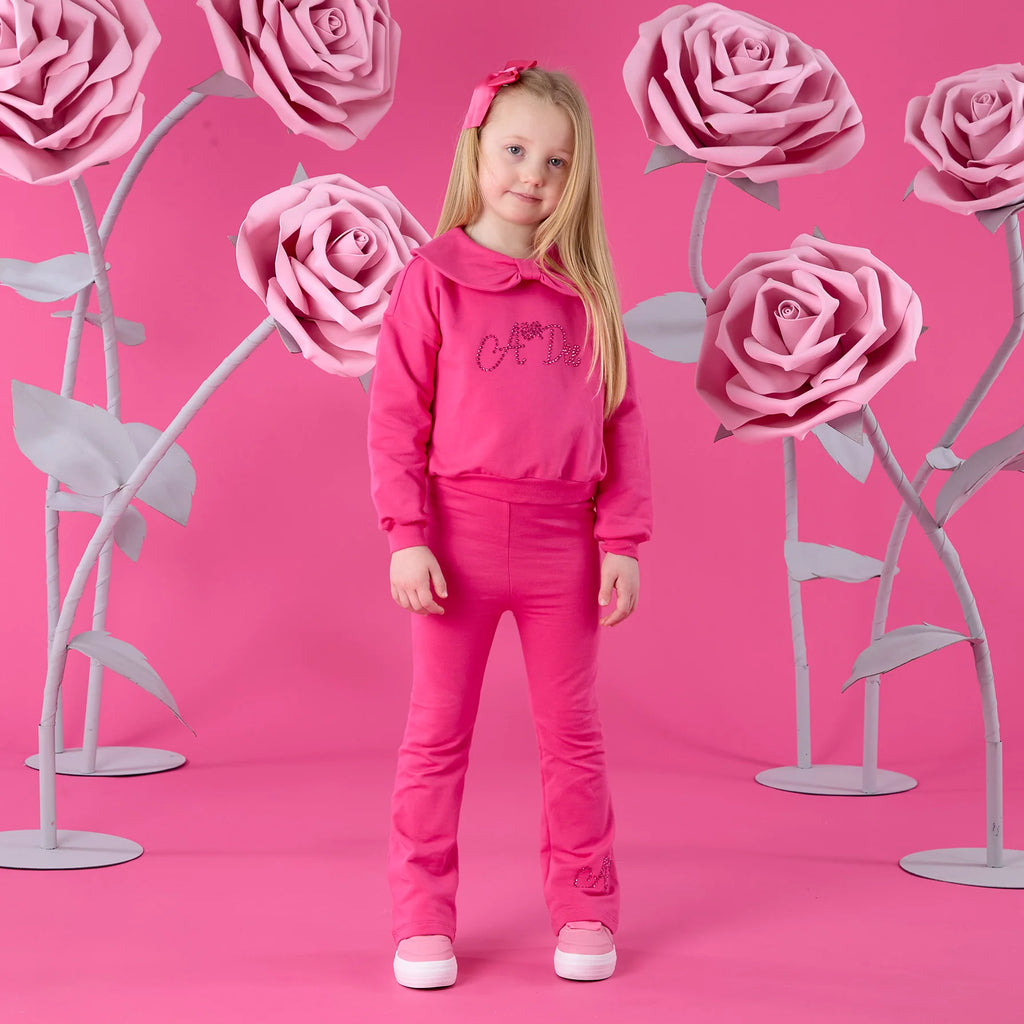 A'Dee Amara Flare Tracksuit - Fuchsia