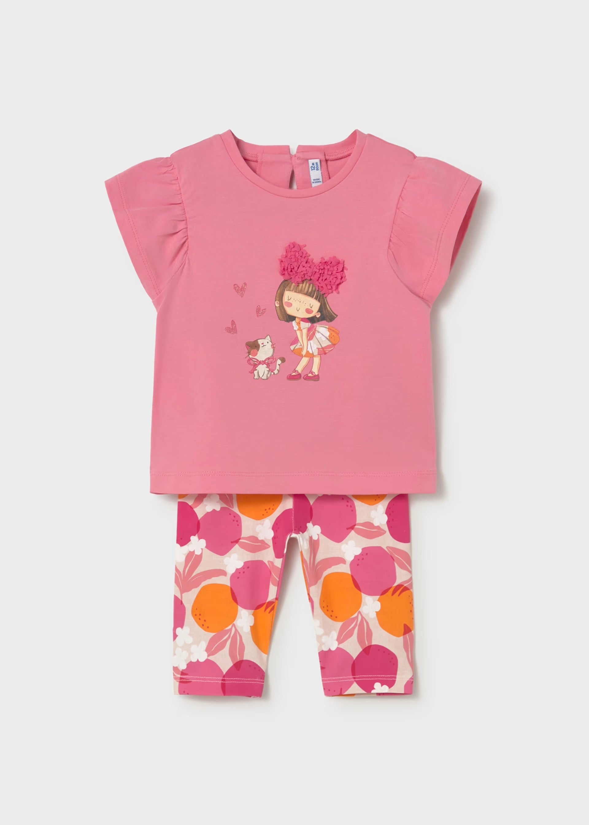 Mayoral Toddler Pink Legging Set 1751