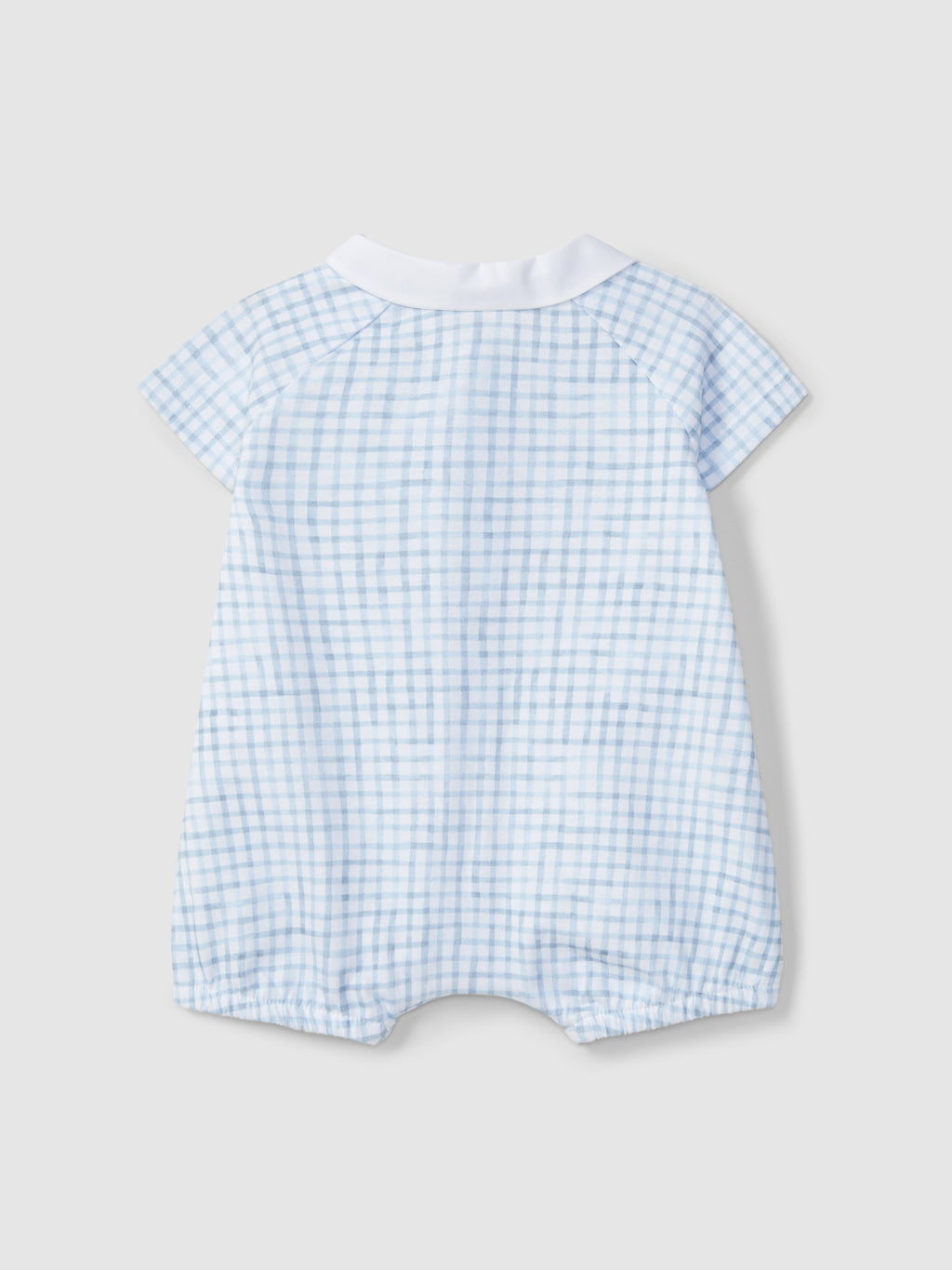 Laranjinha Blue Check Romper V6242