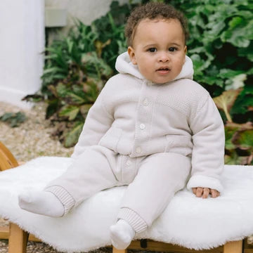 Emile et Rose Beige Kane Snowsuit 2635ST
