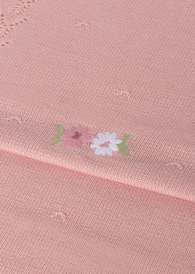 Mayoral Baby Pink Cotton Shawl 9132