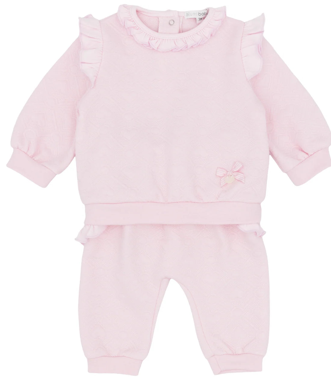 Girls Pink Jog Set