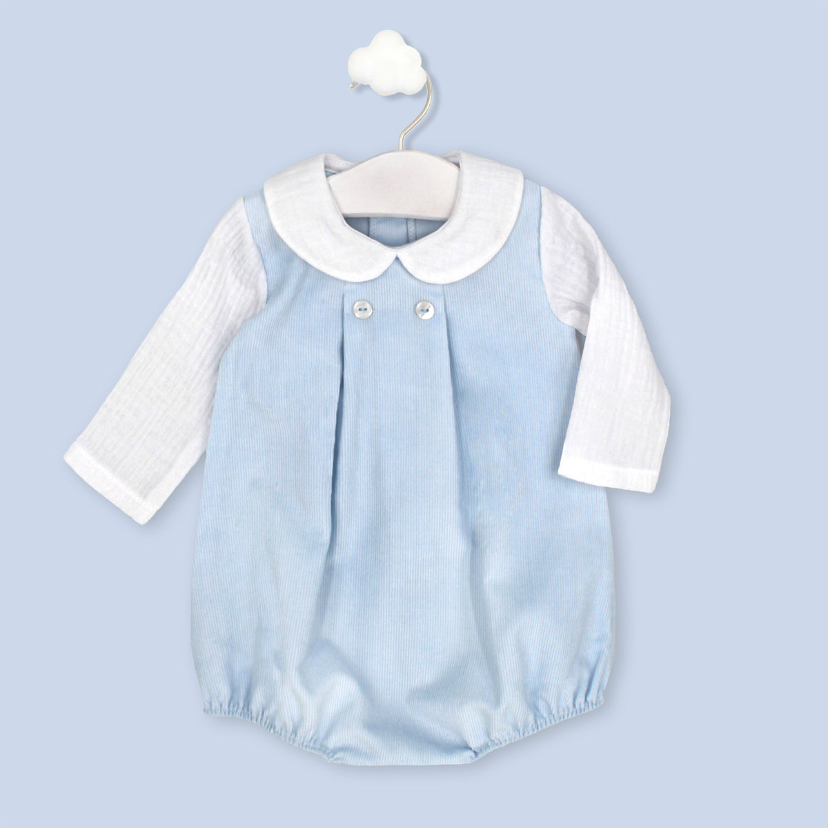 Rapife Baby Romper Sky - Sky Blue