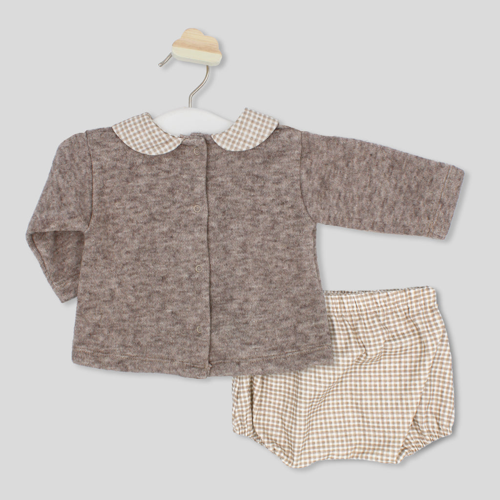 Rapife Shirt & Bloomers - Brown
