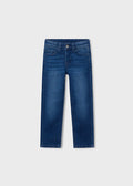 Mayoral Basic slim fit trousers - Dark