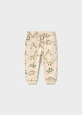 Mayoral Patterned pants - Light Taupe