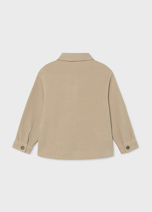 Mayoral Corduroy overshirt - Cereal
