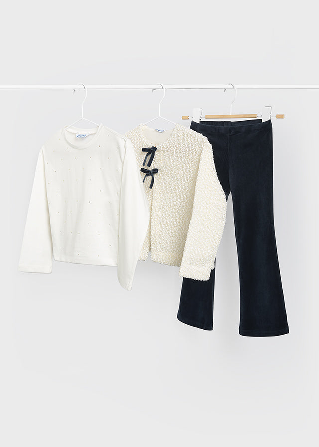Mayoral Leggings and jacket set - Navy