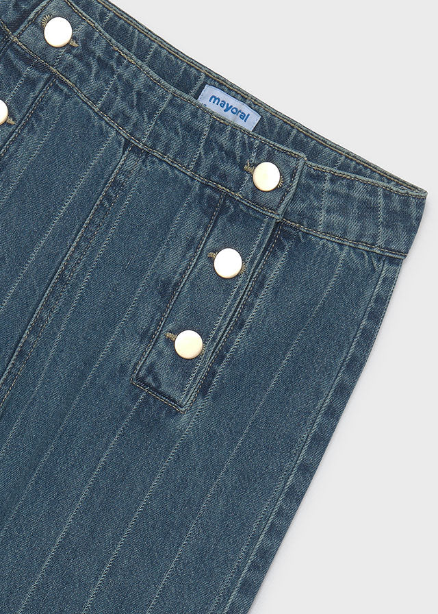 Mayoral Wide leg denim pants - Medium