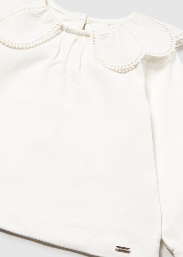 Mayoral Long sleeve T-shirt - Natural