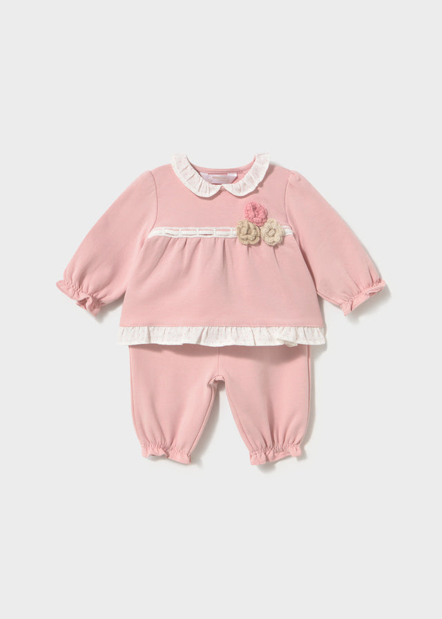 Mayoral Pants set - Baby rose