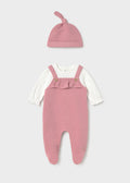 Mayoral Jacquard romper - Cipria