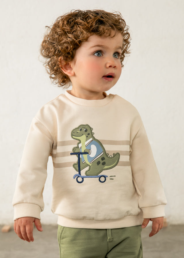 Mayoral 2 piece pullover tracksuit - Bayleaf