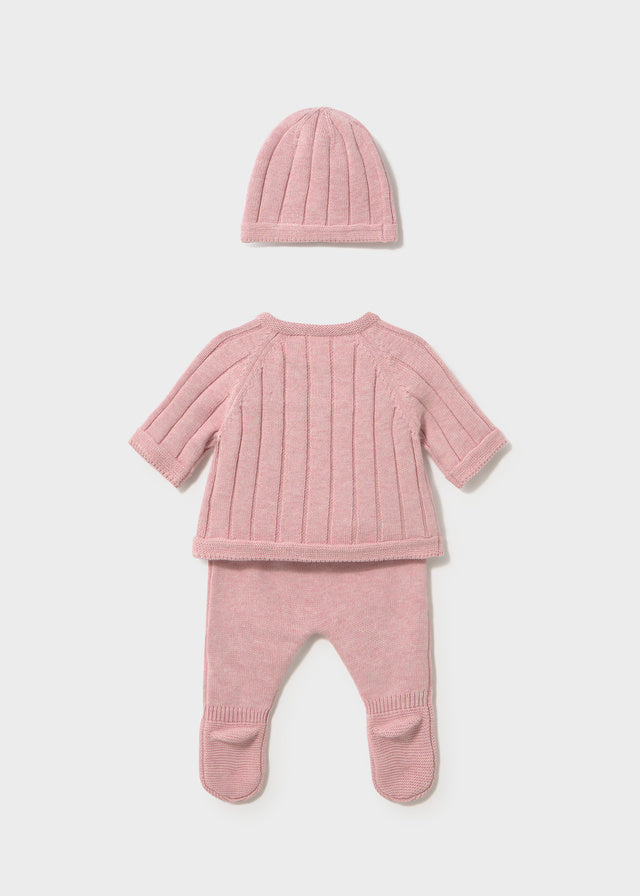 Mayoral Gift set - Heather baby rose