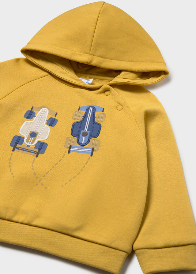 Mayoral Hooded pullover - Custards