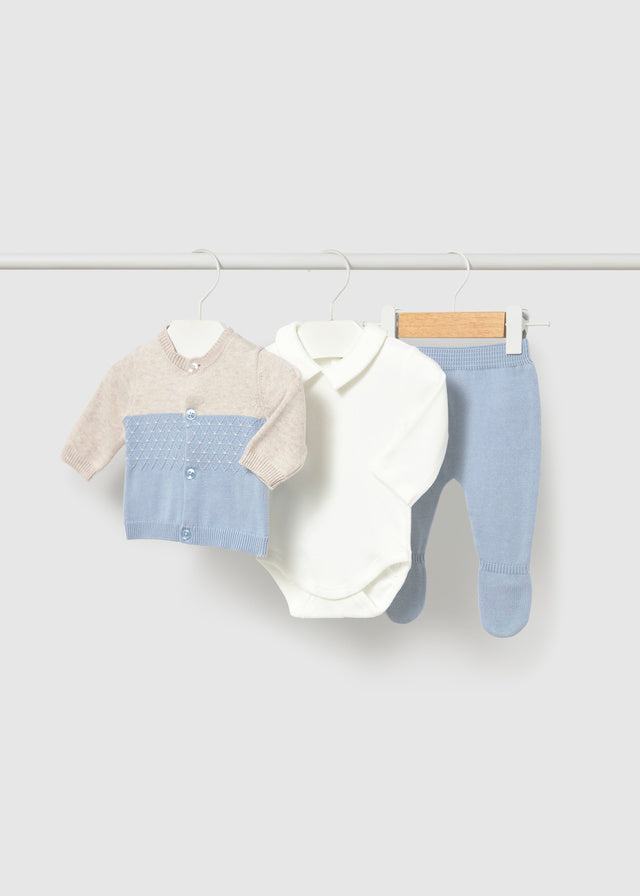 Mayoral 3 piece leg warmer set - Sky