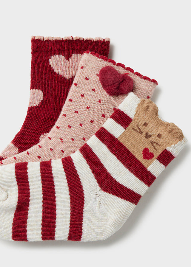 Mayoral Pack of 3 socks - Rooibos tea