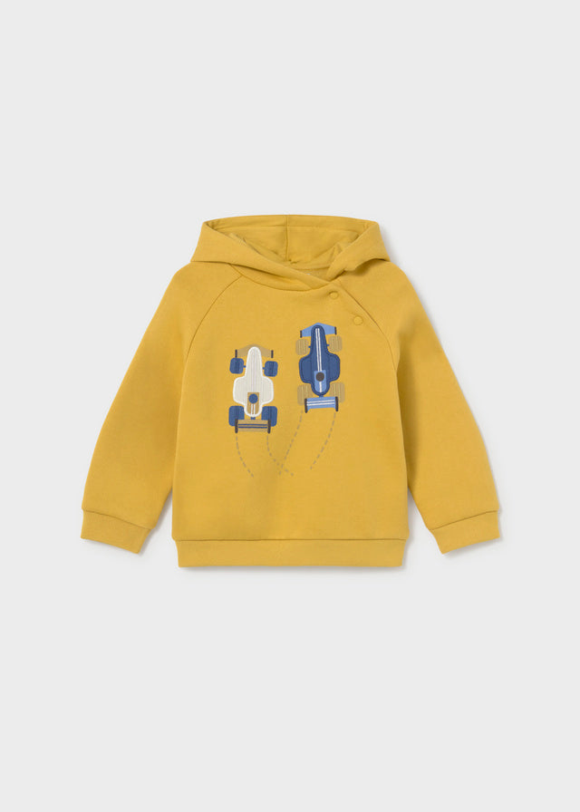Mayoral Hooded pullover - Custards