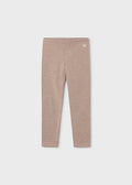 Mayoral Elastane basic leggings - Heather walnut