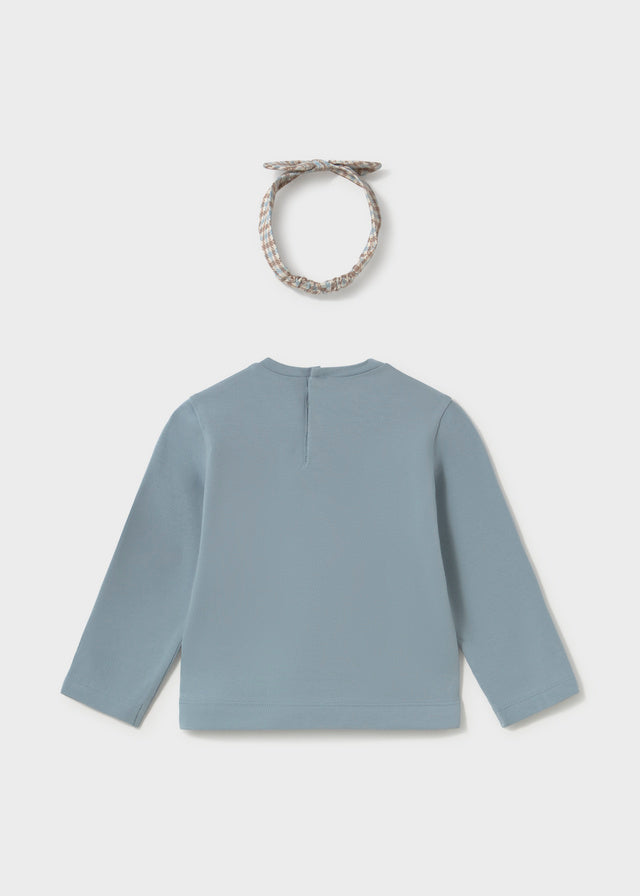 Mayoral Long sleeve t-shirt with headpiece - Hummingbird