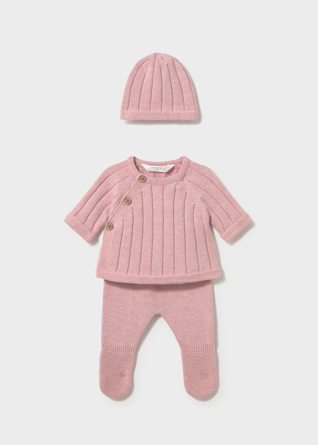 Mayoral Gift set - Heather baby rose