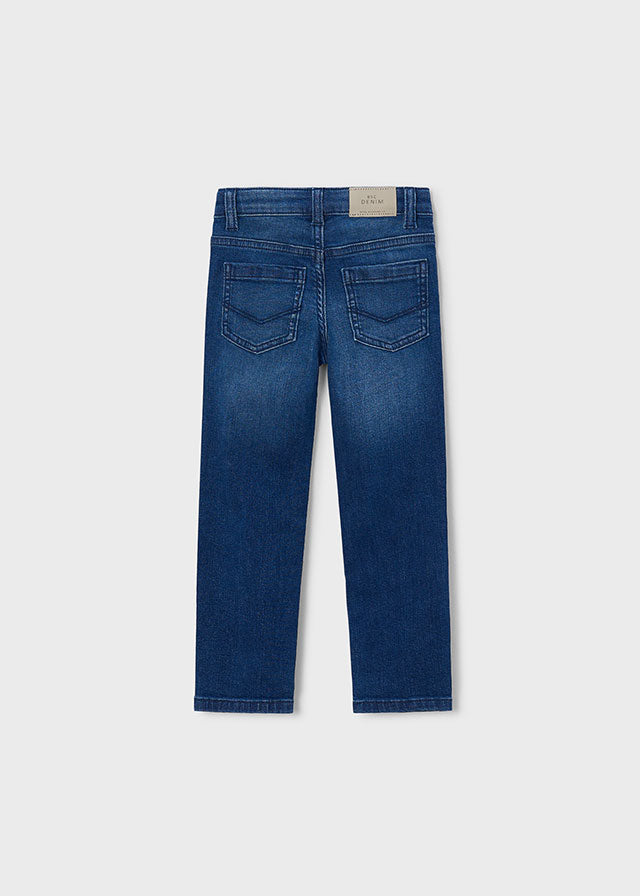 Mayoral Basic slim fit trousers - Dark