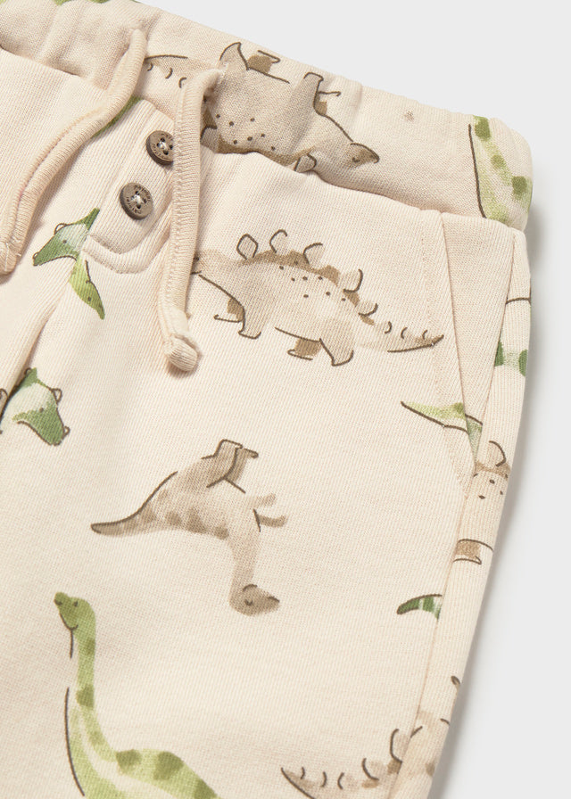 Mayoral Patterned pants - Light Taupe