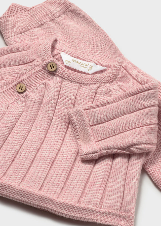 Mayoral Gift set - Heather baby rose