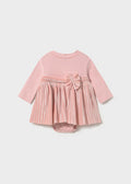 Mayoral Matched romper - Baby rose