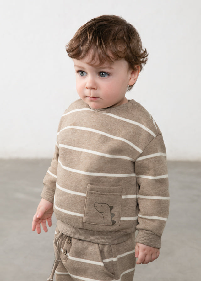 Mayoral Patterned pullover - H. Truffle