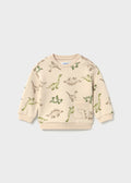 Mayoral Patterned pullover - Light Taupe